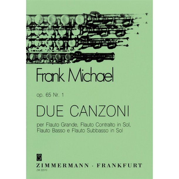 Michael, F: Due Canzoni Op 65/1
