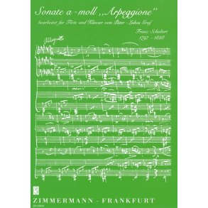 Franz Schubert: Sonata In A Minor 'Arpeggione' (Flute/Piano)