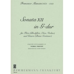 Mancini, F: Sonata Xii G Major