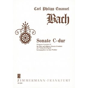Bach, Cpe: Sonata C Wq 87