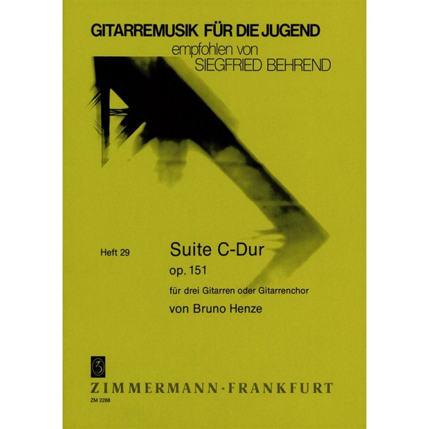 Henze, B: Suite C Major Op 151
