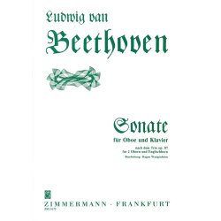Beethoven: Sonata From Trio Op 87
