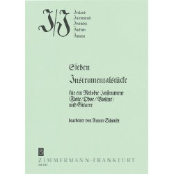 Abc-reihe I/J: Sieben Instrumentalst