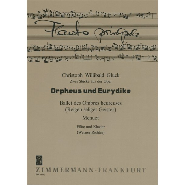Christoph Willibald Gluck: Orpheus Und Eurydike