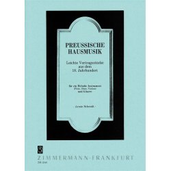 Preuische Hausmusik Fr 1 Melodie-ins