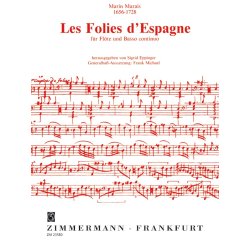 Marais: Les Follies D'espagne