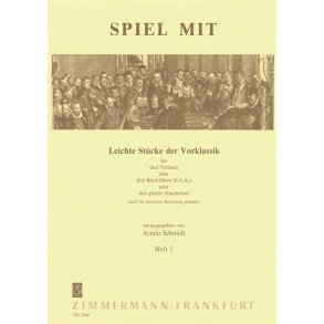 Spiel Mit Heft 1 Fr 3 Violinen (Bloc