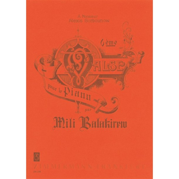 Balakirev: Sixth Waltz
