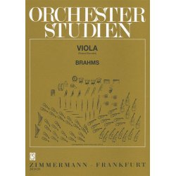 Johannes Brahms: Orchestral Studies (Viola)