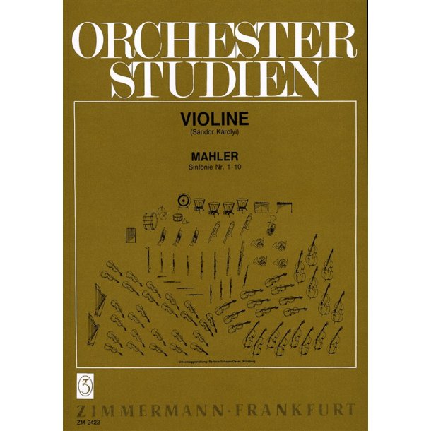 Gustav Mahler: Orchestral Studies For Violin