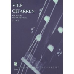 Vier Gitarren. Auswahl Kleiner Konze