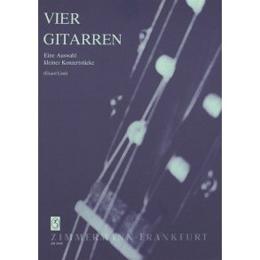 Vier Gitarren. Auswahl Kleiner Konze