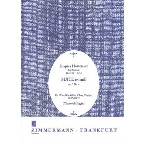 Hotteterre, J: Suite E Minor Op 2/4