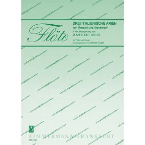 Tulou: 3 Italian Arias