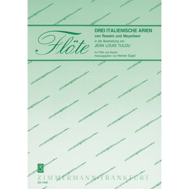 Tulou: 3 Italian Arias