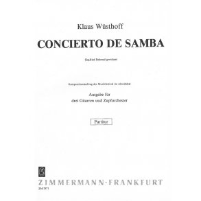 Concierto De Samba Fr 3 Gitarren Und