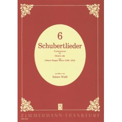 Franz Schubert: Six Schubertlieder