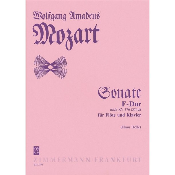 Mozart: Sonata F Major K 376