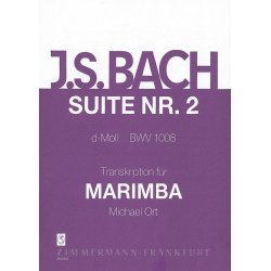 J.S. Bach: Suite Number Two In D Minor (Marimba)