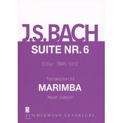 Bach, Js: Suite 6 Bwv 1012