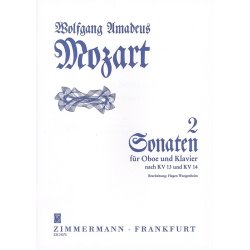 Mozart: Sonatas C Major  + F Major K 13 + K 14