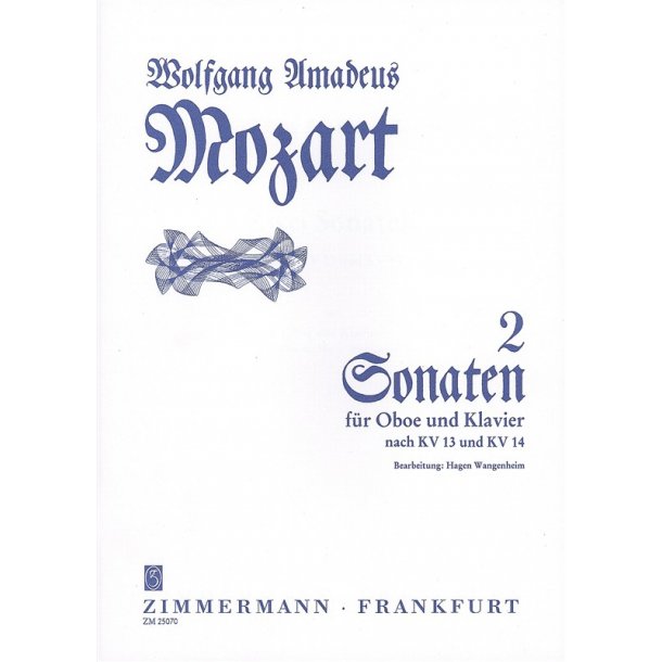 Mozart: Sonatas C Major  + F Major K 13 + K 14