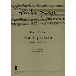 Fltenpartien Aus Sinfonien Fr Flte U