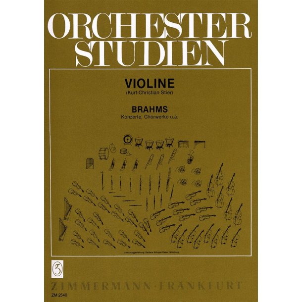 Brahms: Orchestral Studies: Concertos, Choral Works