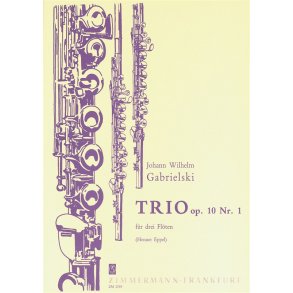 Gabrielski: Trio Op 10/1