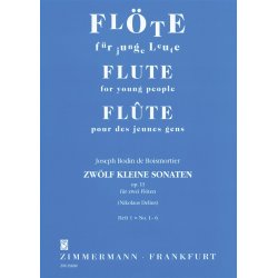 Joseph Bodin de Boismortier: 12 Little Sonatas Op.13 - Book 1