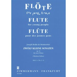 Joseph Bodin de Boismortier: 12 Little Sonatas Op.13 - Book 1