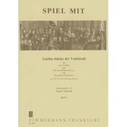 Spiel Mit Heft 3 Fr 3 Violinen (Bloc