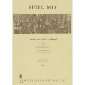 Spiel Mit Heft 3 Fr 3 Violinen (Bloc