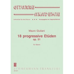 Giuliani: 18 Progressive Studies Op 51