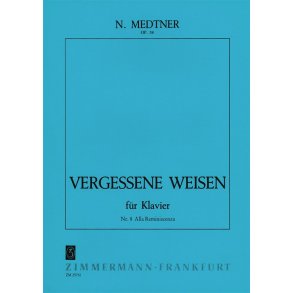 Nicolai Medtner: Alla Reminiszenza Op. 38/8