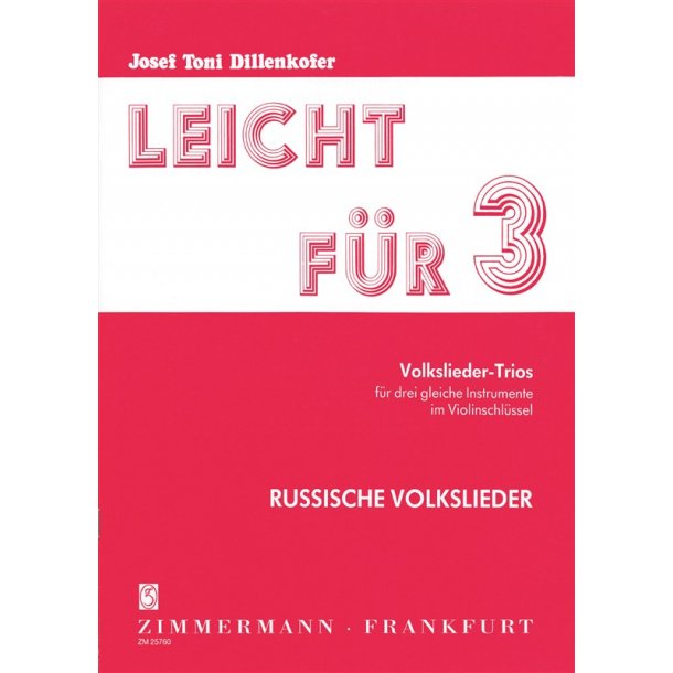 Leicht Fr 3. Volkslieder-trios Fr 3