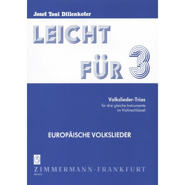 Leicht Fr 3. Volkslieder-trios Fr 3