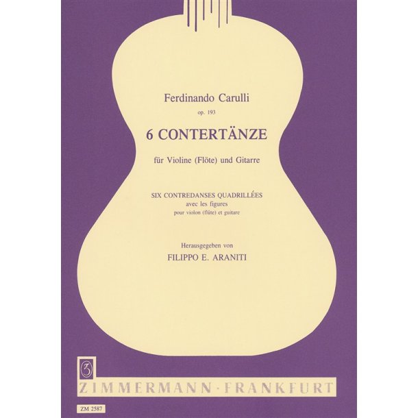 Carulli: Serenade D Major Op 96/2