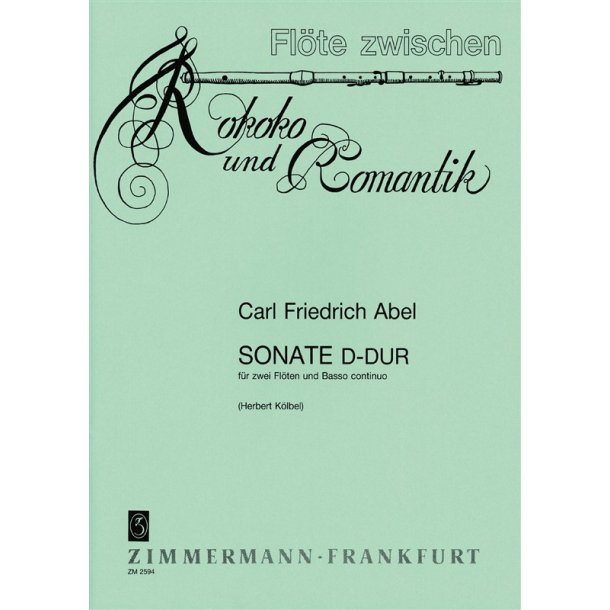 Abel: Sonata No 2 D Major