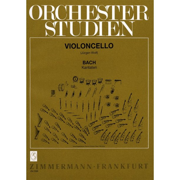 Bach, Js: Orchestral Studies: Cantatas