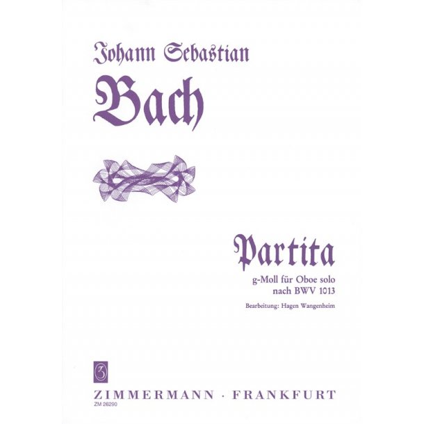 J.S. Bach: Partita In G Minor BWV 1013