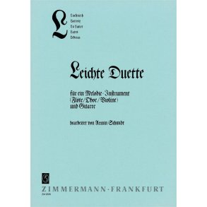 Abc-reihe L: Leichte Duette Fr 1 Mel