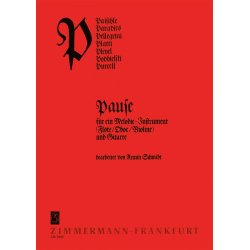 Abc-reihe P: Pause Fr 1 Melodie-inst