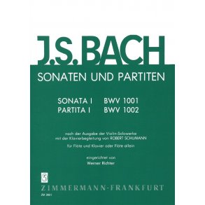 Bach, Js: Sonatas + Partitas Book 1 Bwv 1001 + 1002