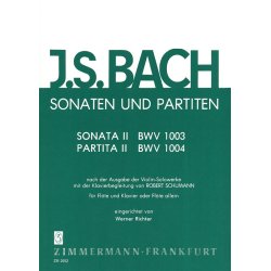Bach, Js: Sonatas + Partitas Book 2 Bwv 1003 + 1004