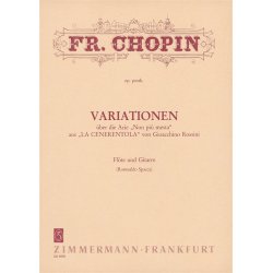 Chopin: Variations On "Non Piu Mesta" (Rossini)