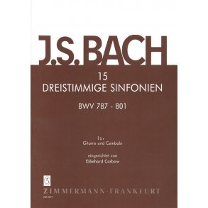 Bach, Js: 15 Three-part Sinfonias