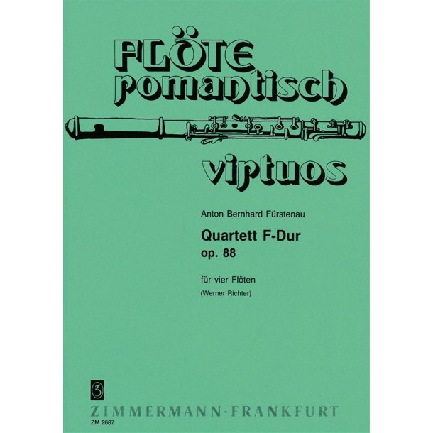Furstenau: Quartet F Major Op 88