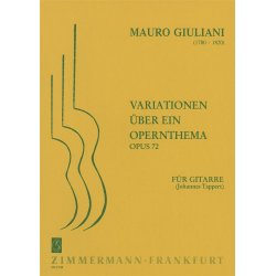 Giuliani: Variations Op 72