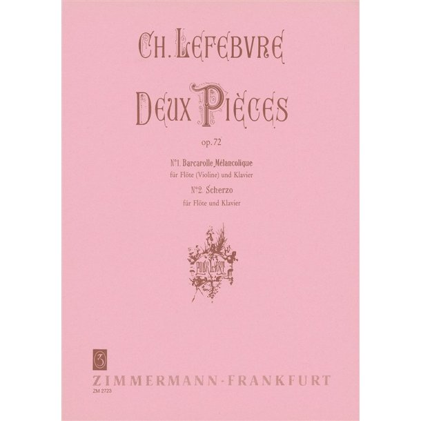Lefebvre: 2 Pieces Op 72